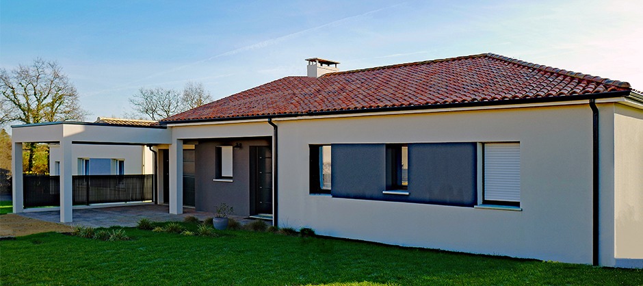 Maison de plain-pied construite à Sainte-Pazanne