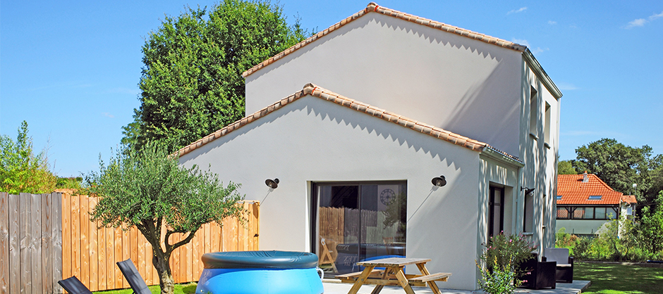 Maison traditionnelle construite à Bouguenais