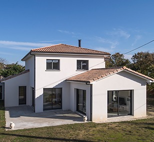 Maison moderne construite à Pornichet