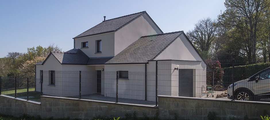 Maison à étage construite à Treillières