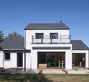 Maison à étage construite à Treillières