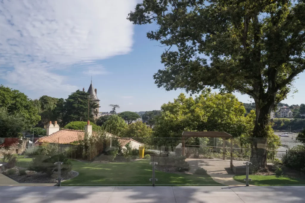 extérieur maison contemporaine Pornic