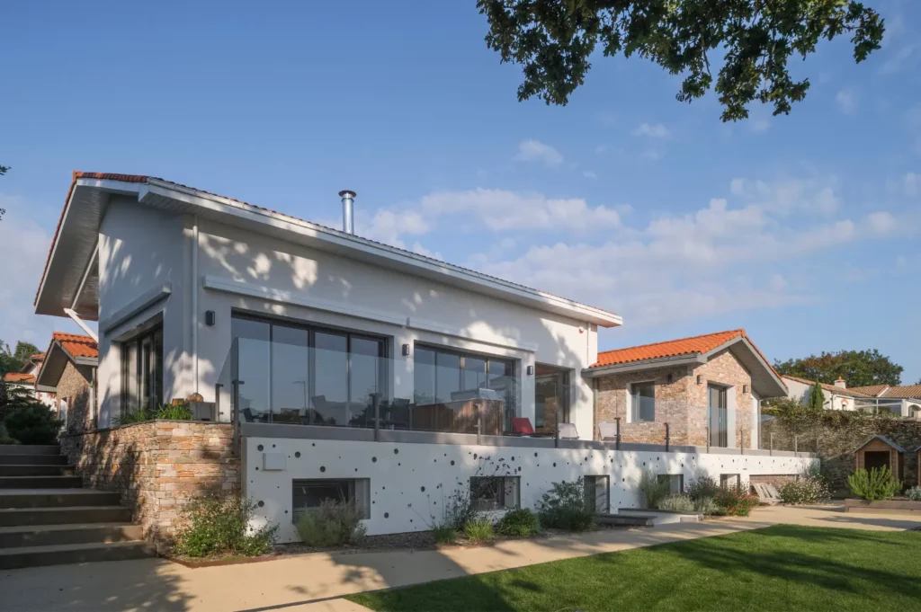 Maison contemporaine bord de mer à Pornic