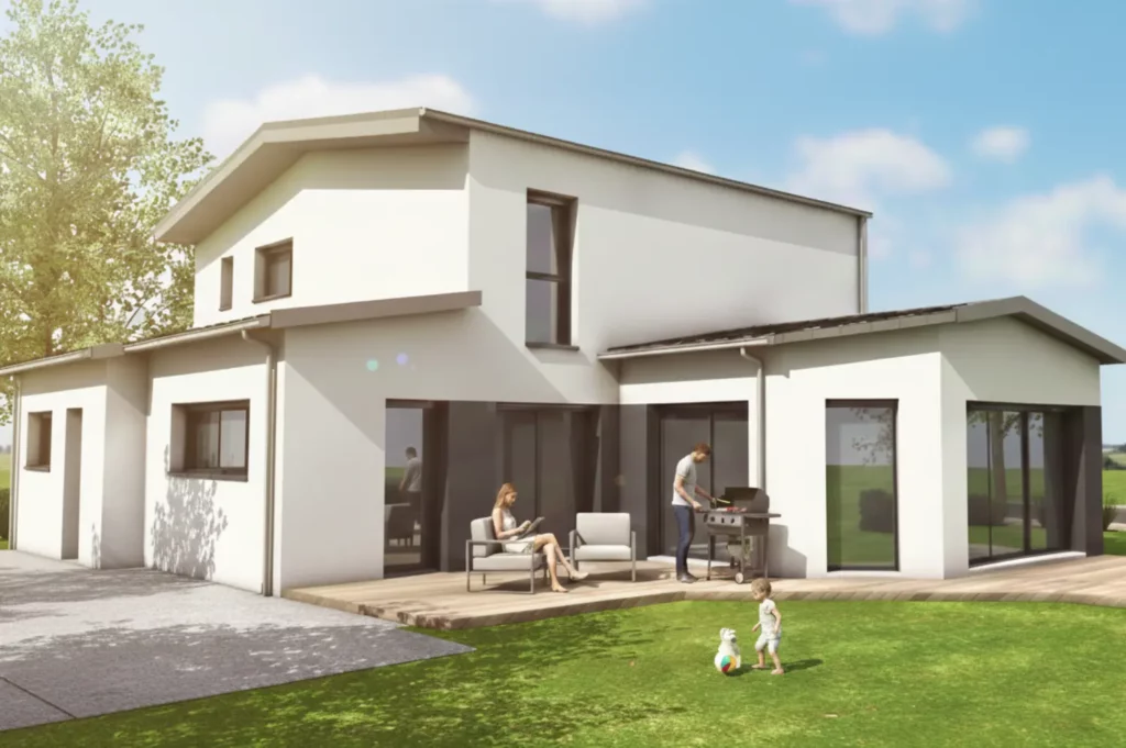 maison familiale moderne Pornichet