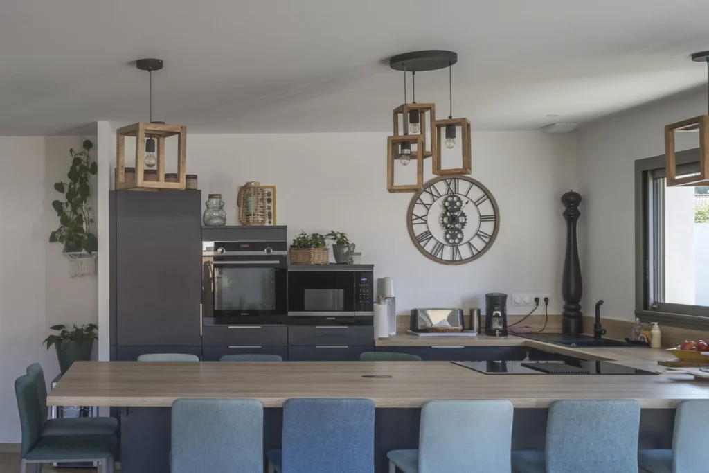 superficie cuisine maison