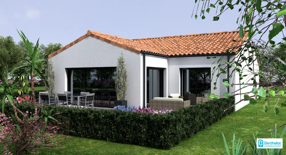maison avec jardin abordable 44