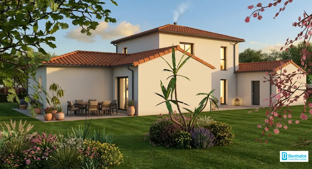 maison familile architecte jardin