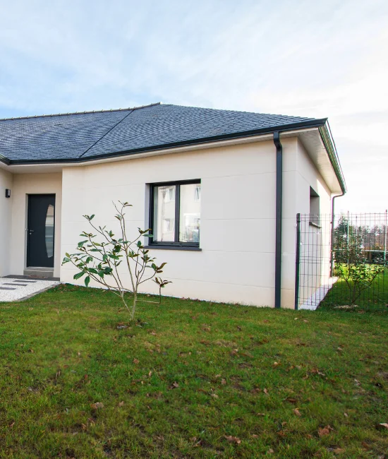 maison de plain pied construite par Berthelot Constructions