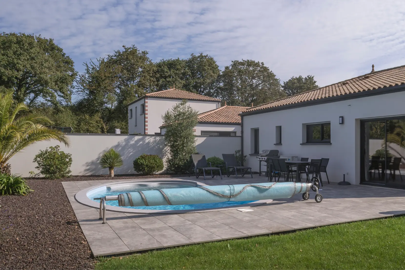 aménager le jardin d'une maison neuve construction