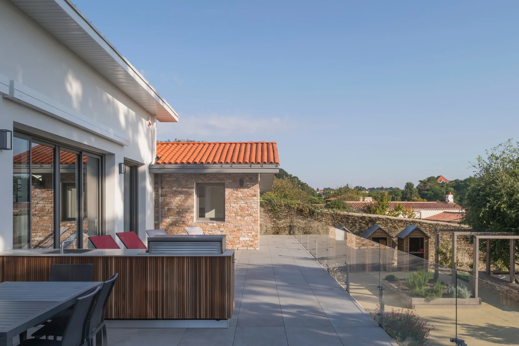 Construire une terrasse pour une maison neuve